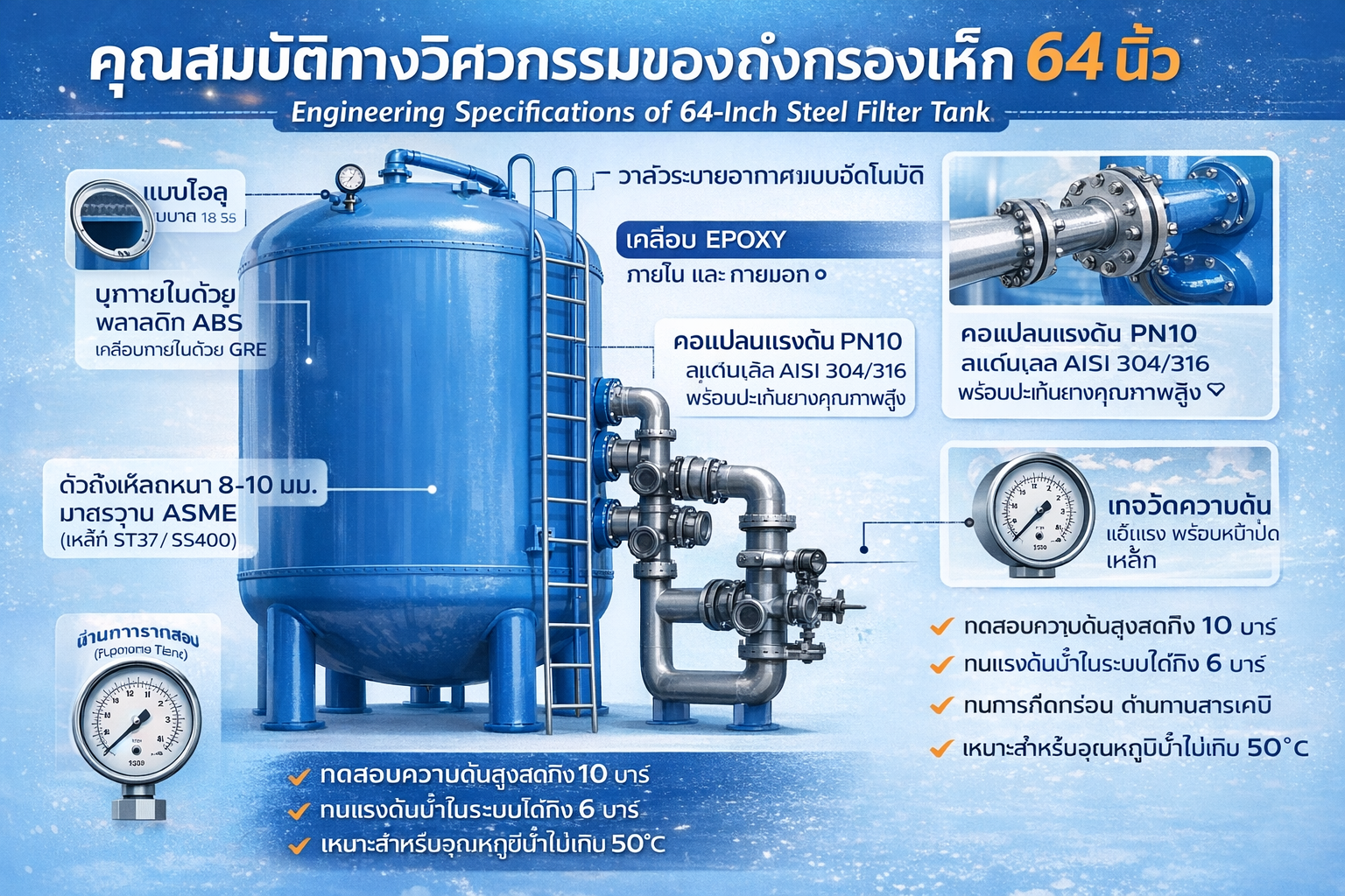 ถังกรองเหล็ก