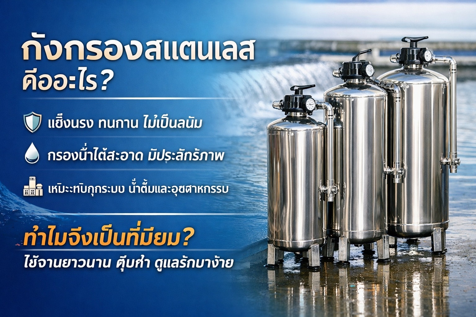 https://www.watersouthern.com ถังกรองสแตนเลส